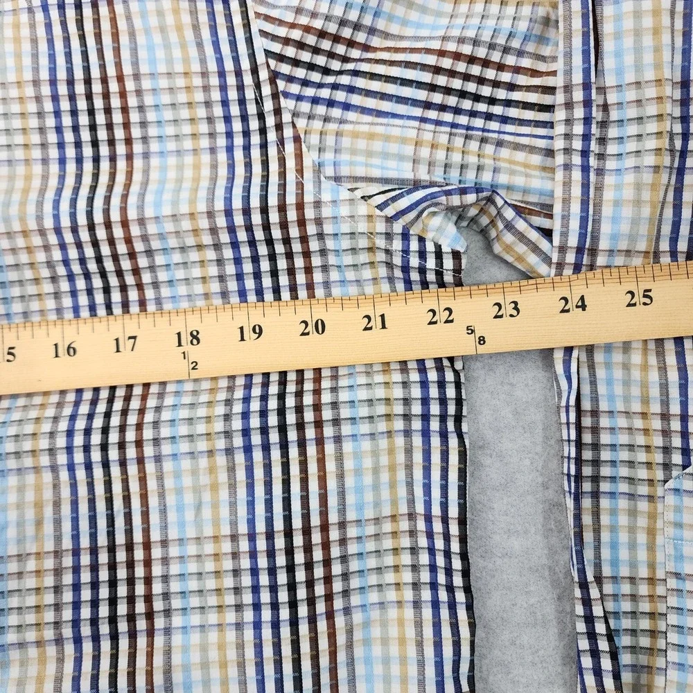 Banana Republic Long Sleeve‎ Shirt Men's Size M 15-15.5 Multicolor Button Up